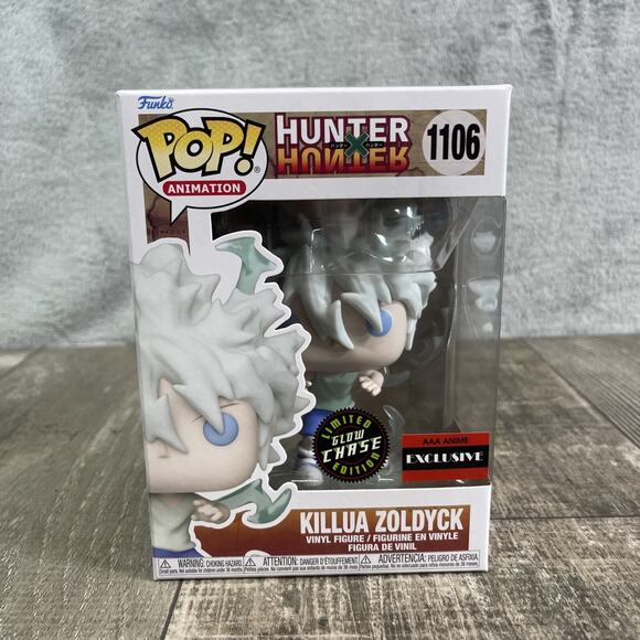 Funko POP! Animation Hunter X Hunter GITD CHASE Killua Zoldyck #1106 Exclusive - Picture 1 of 6